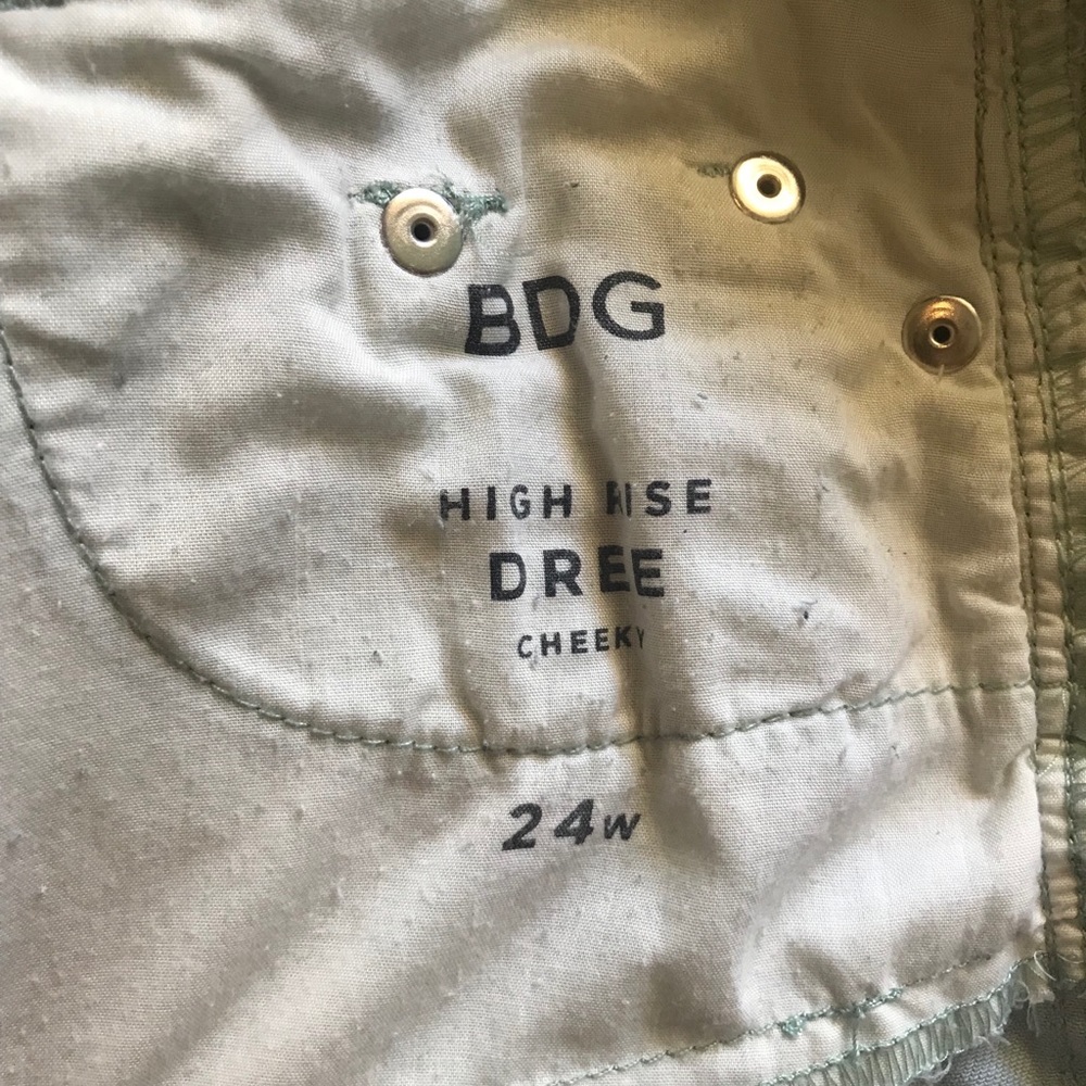 $69 BDG Studded Shorts | Size 24 - Picture 5 of 7